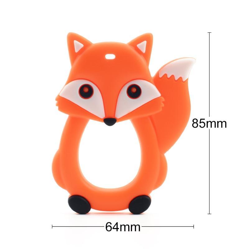 Animal Adventures Silicone Baby Teether