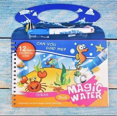 Magic Doodle Reusable Coloring Book