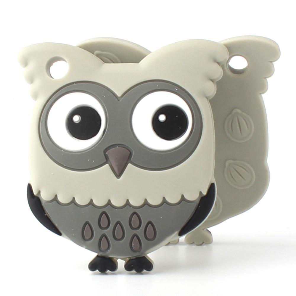 Little Owl Silicone Baby Teether