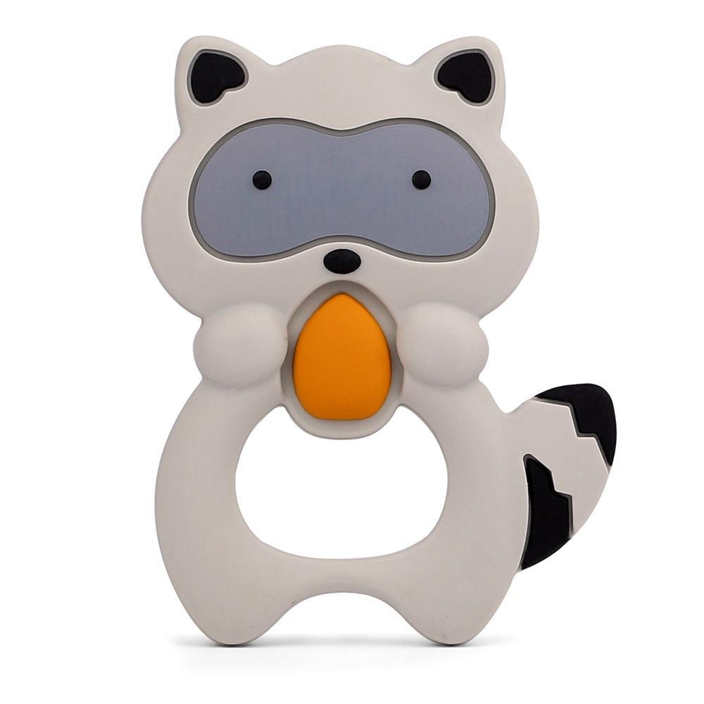Animal Friends Silicone Ring Teether
