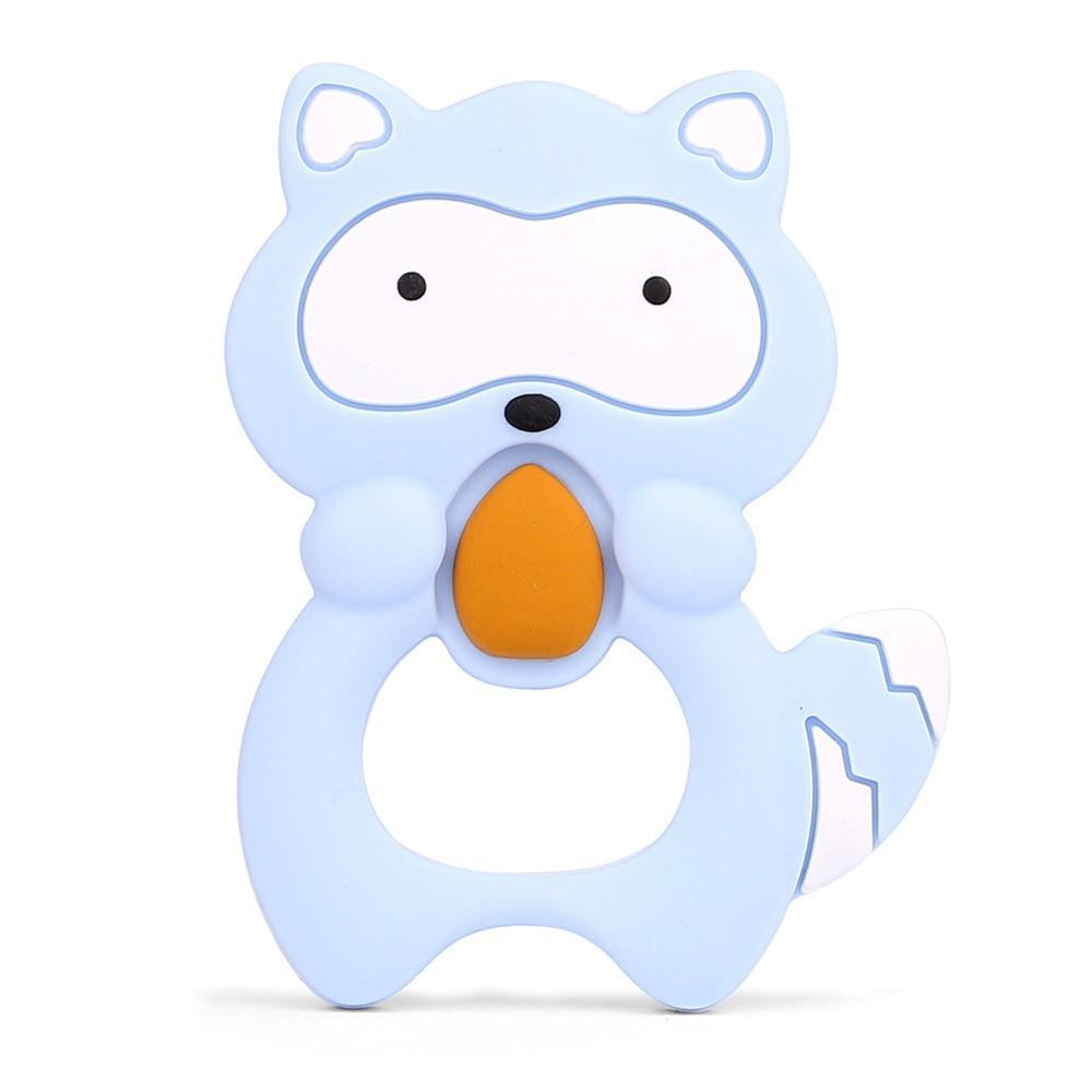 Animal Friends Silicone Ring Teether