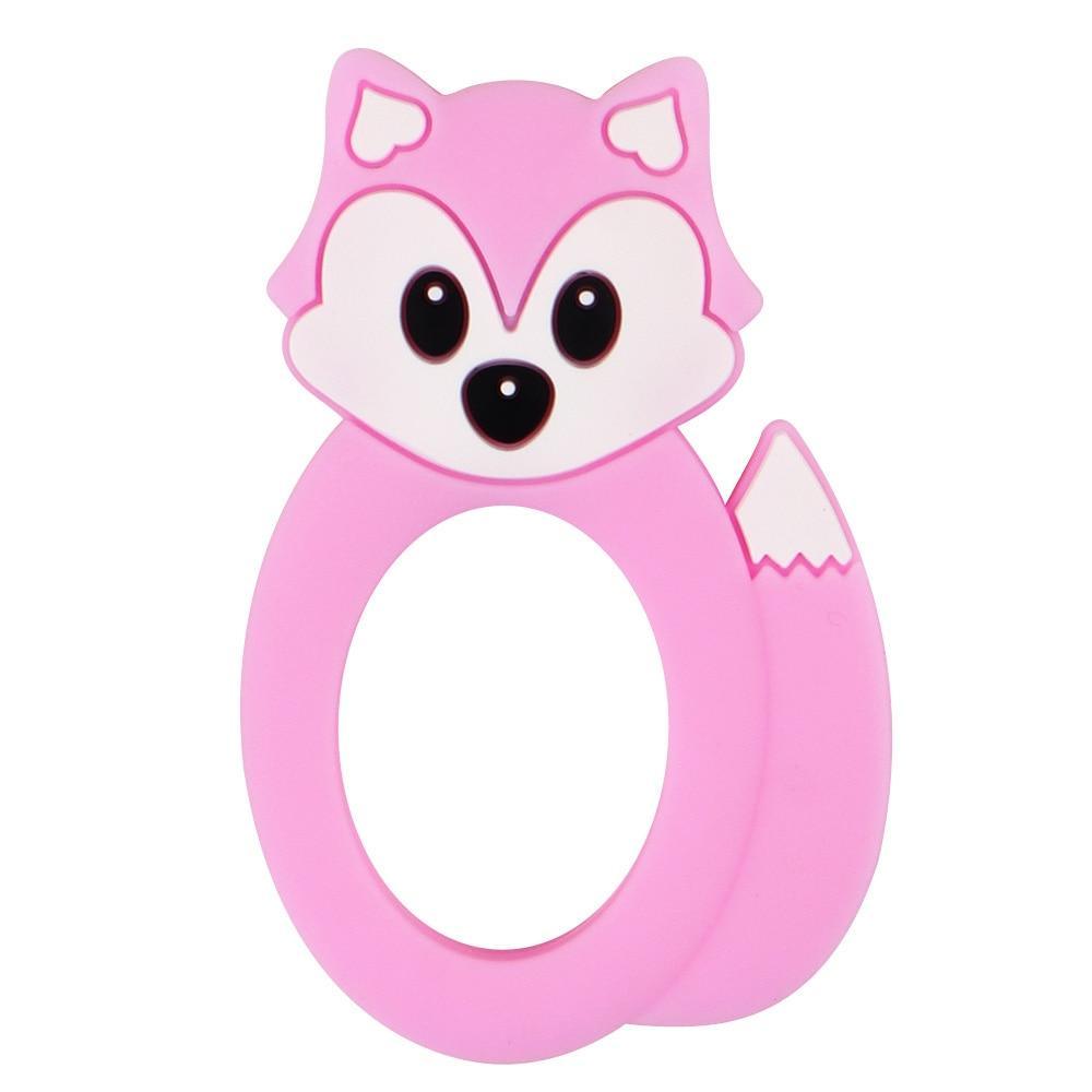 Animal Friends Silicone Ring Teether