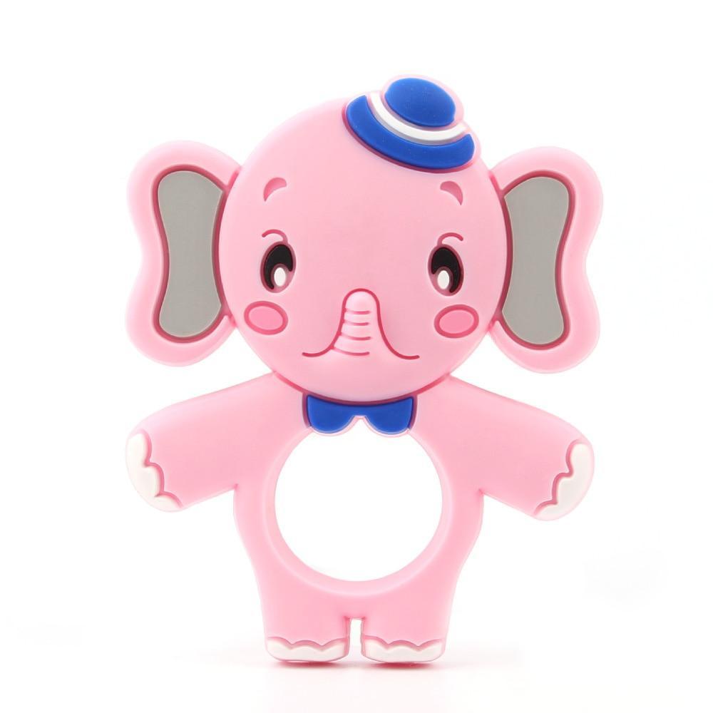 Animal Friends Silicone Ring Teether