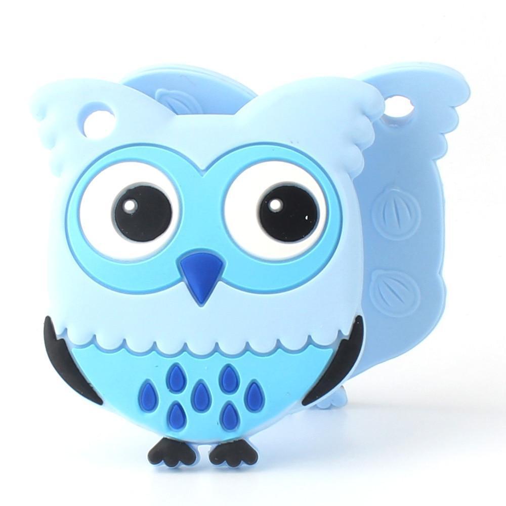 Little Owl Silicone Baby Teether