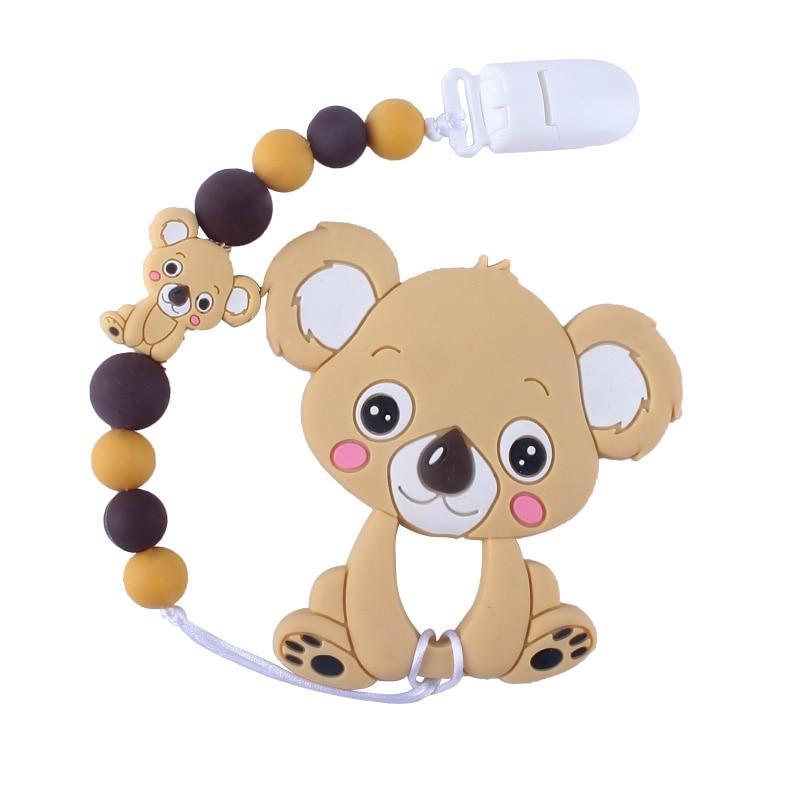 Koala & Panda Silicone Baby Teether