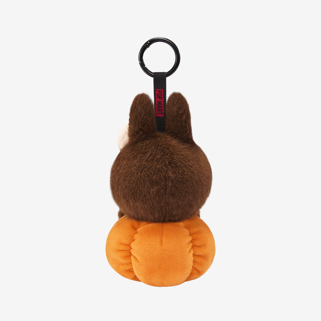 Happy Halloween Party Series-Sitting Pumpkin Vinyl Plush Pendant