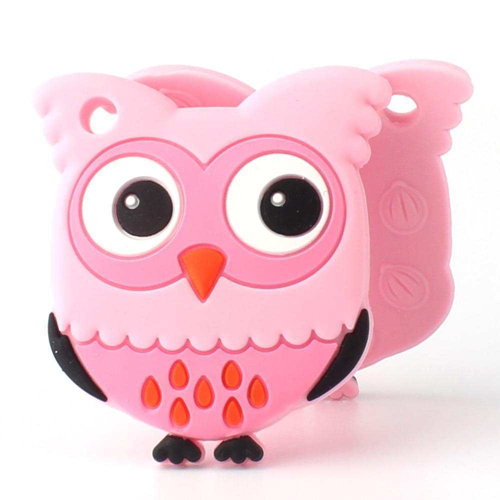 Little Owl Silicone Baby Teether