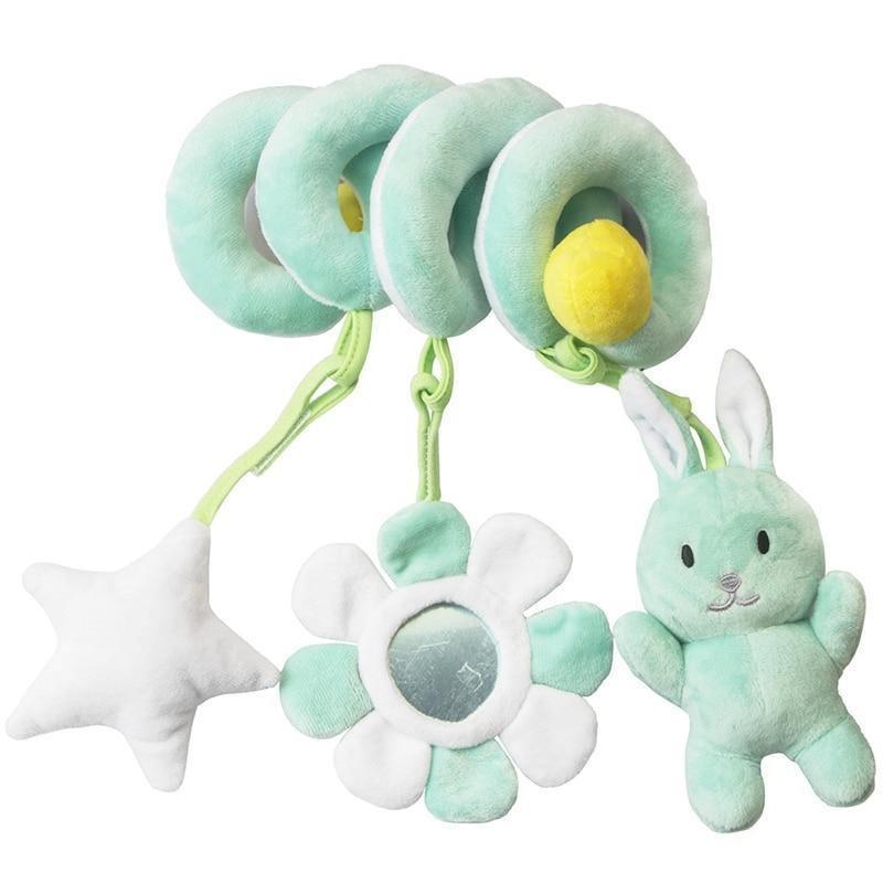 Animal Friends Spiral Stroller Rattle