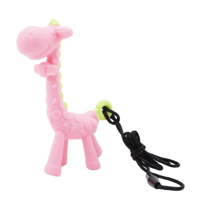 Giraffe Silicone Baby Teether