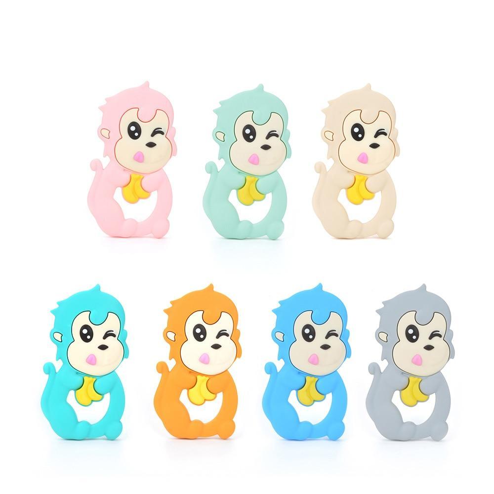 Animal Adventures Silicone Baby Teether