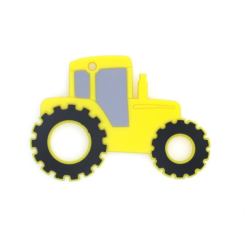 Tractor Silicone Baby Teether