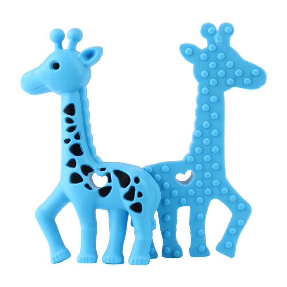 Animal Silicone Baby Teethers: Set of 2