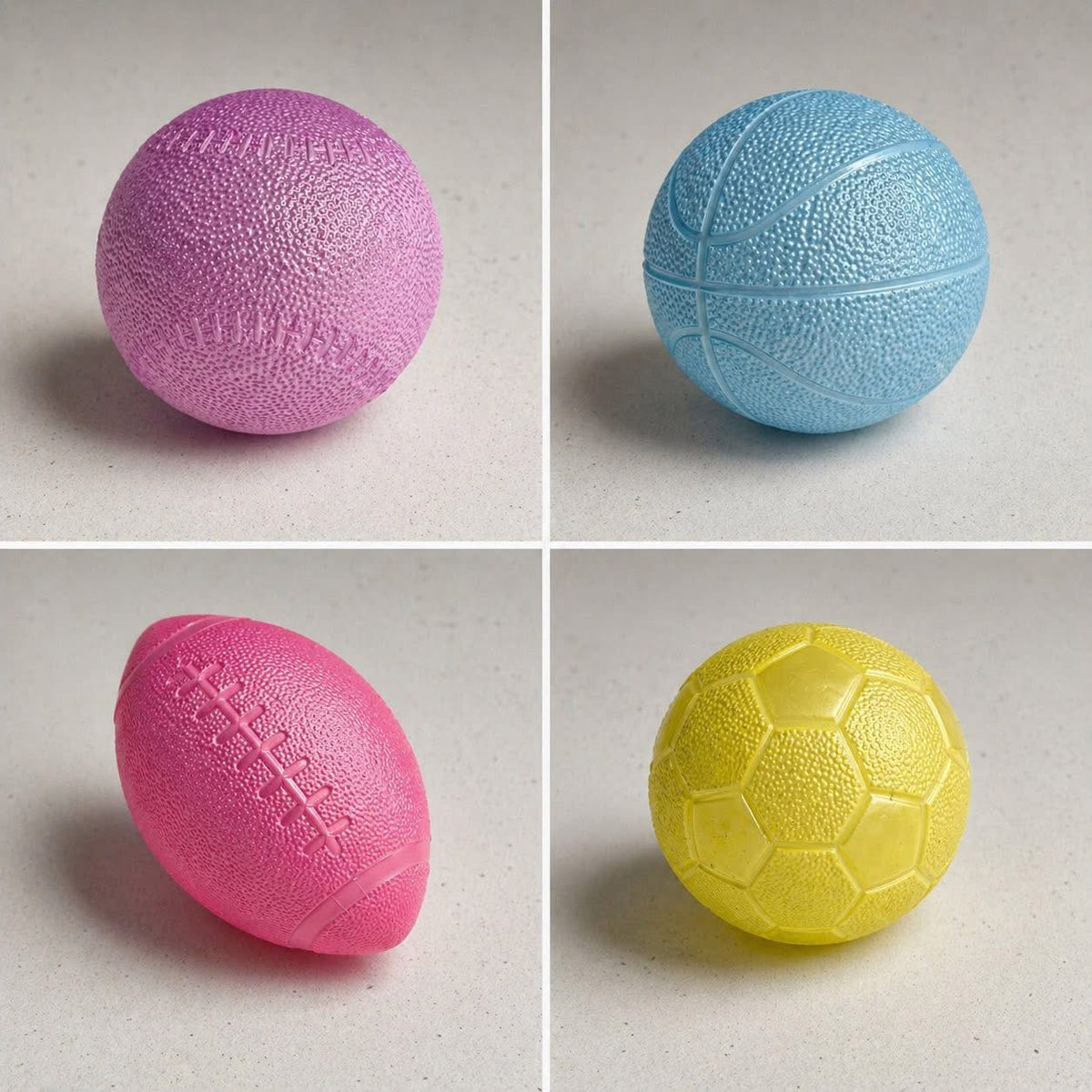 Mini Sports Ball Maltose Squishy Toy, 4 Styles - product photo