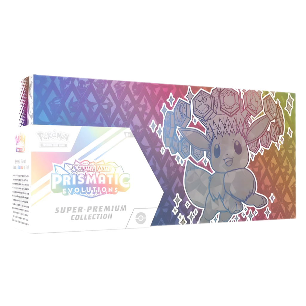 Pokémon Scarlet and Violet 8.5 Prismatic Evolutions Super-Premium Collection