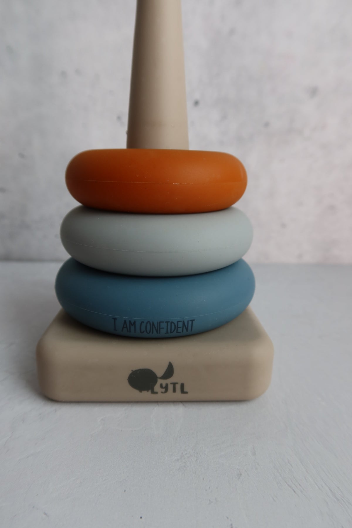 Silicone Ring Stacking Toy – 10 Pieces by LYTL®, image 6 of 8