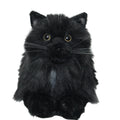 Longhair Black Cat – Handmade Plush by Chongker, image 1 of 5