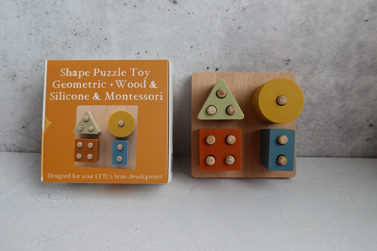 Montessori Shape Puzzle Toy by LYTL®, image 7 of 9