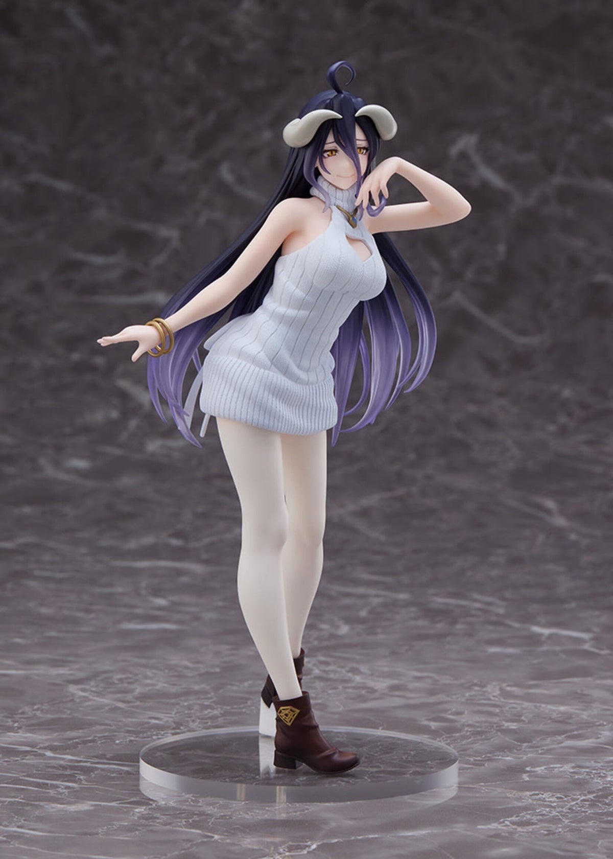 Overlord Iv Coreful Figure   Albedo Knit Dress Ver Prize Figure