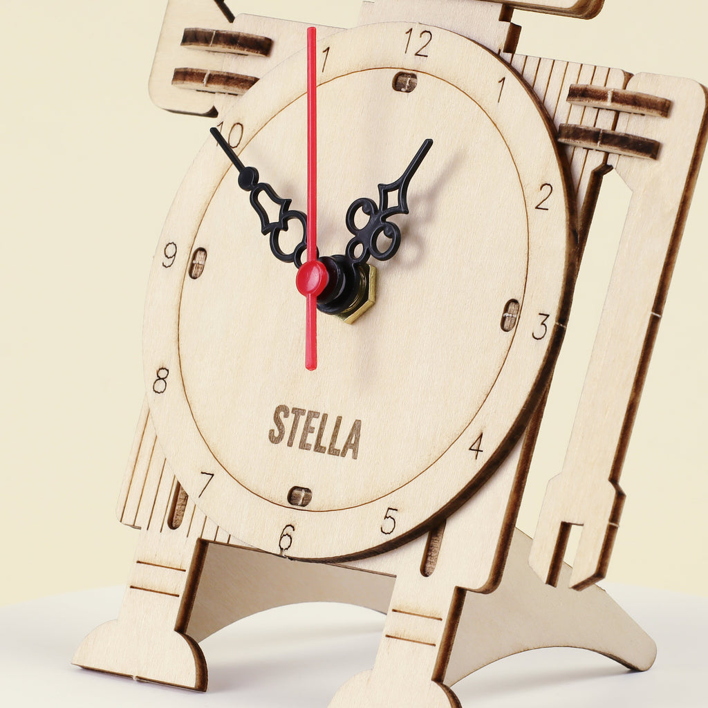 Robot Clock DIY STEM Kit by Kitsville, image 4 of 7