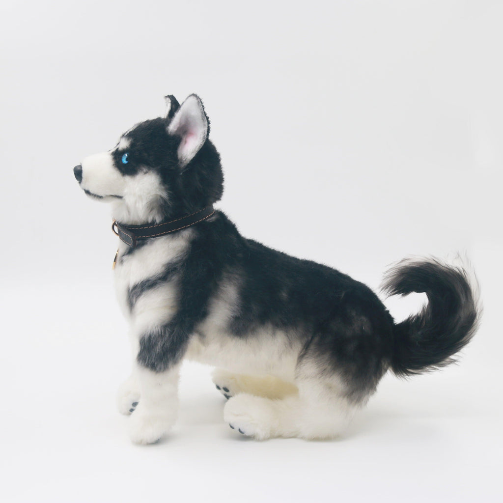 Husky Plush – Realistic Dog Toy Gift for Pet Lovers by Chongker, image 8 of 9