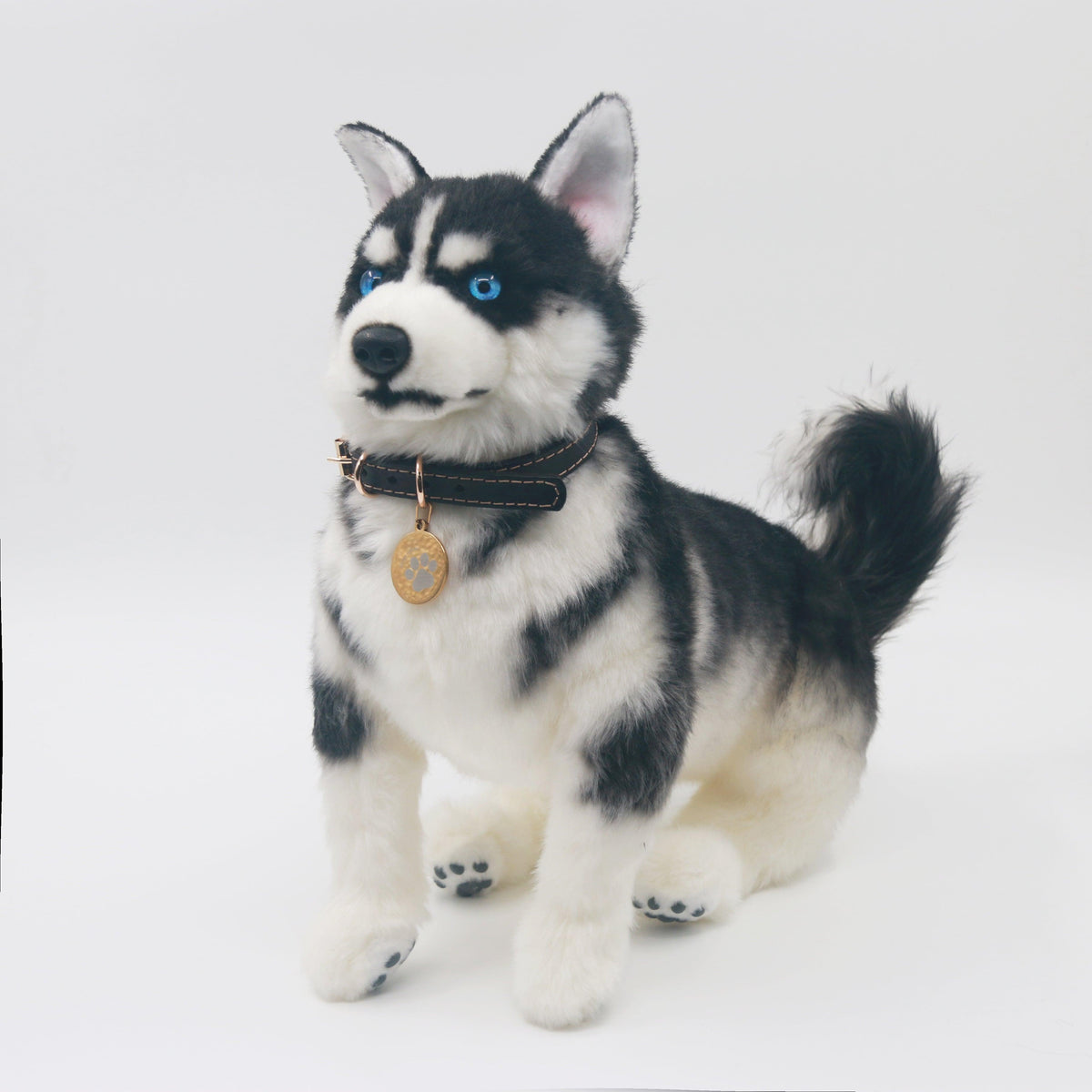 Husky Plush – Realistic Dog Toy Gift for Pet Lovers by Chongker, image 4 of 9