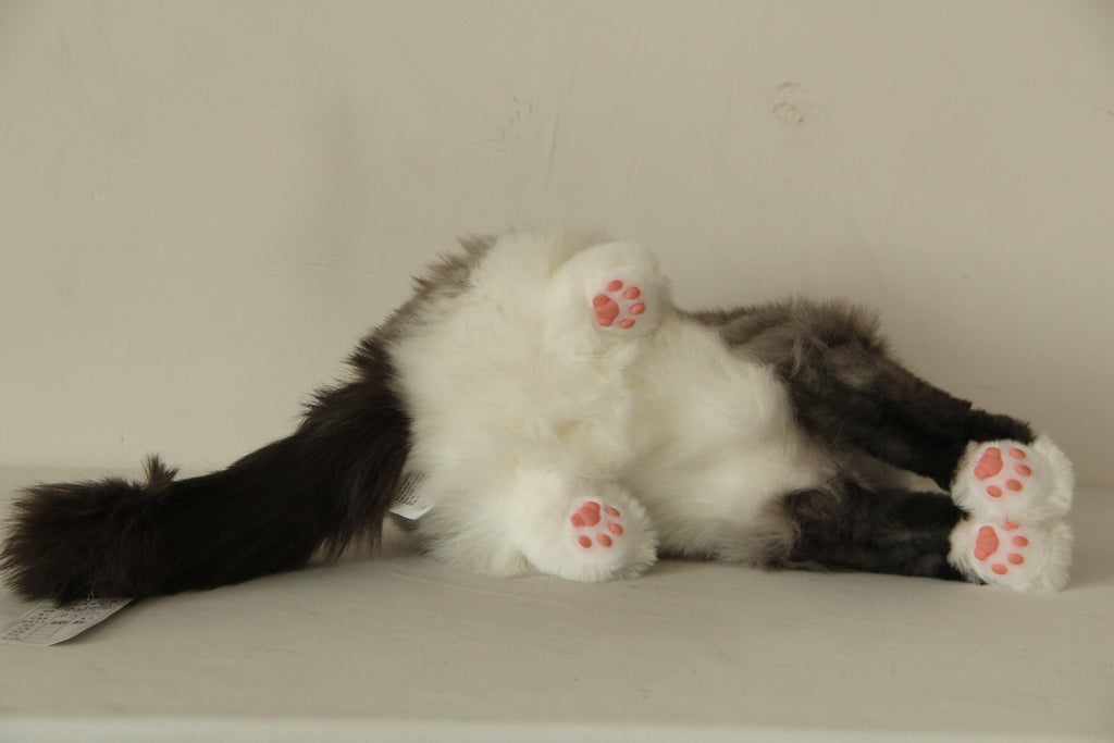 Longhair Siamese Weighted Cat Plush – Handmade Plush by Chongker, image 5 of 6