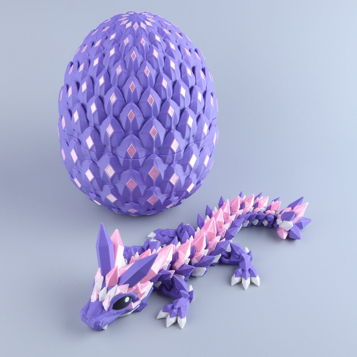 Crystal Baby Dragon Articulated 3D Fidget Toy by Crafts 3D, image 15 of 15