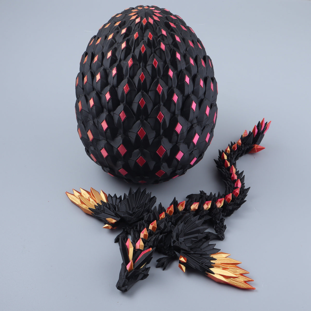 Crystal Wing Dragon Articulated 3D Fidget Toy by Crafts 3D, image 28 of 30