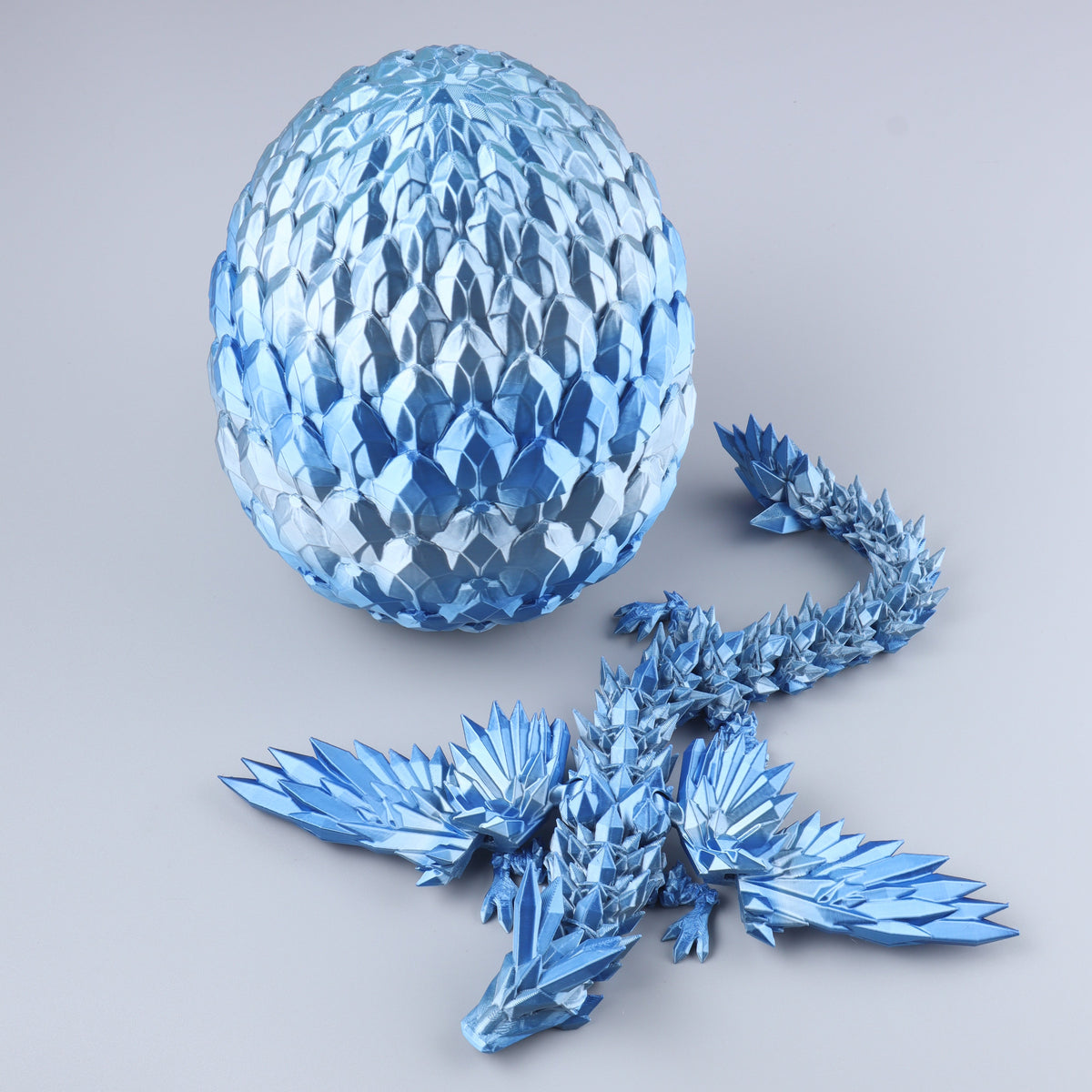Crystal Wing Dragon Articulated 3D Fidget Toy by Crafts 3D, image 23 of 30