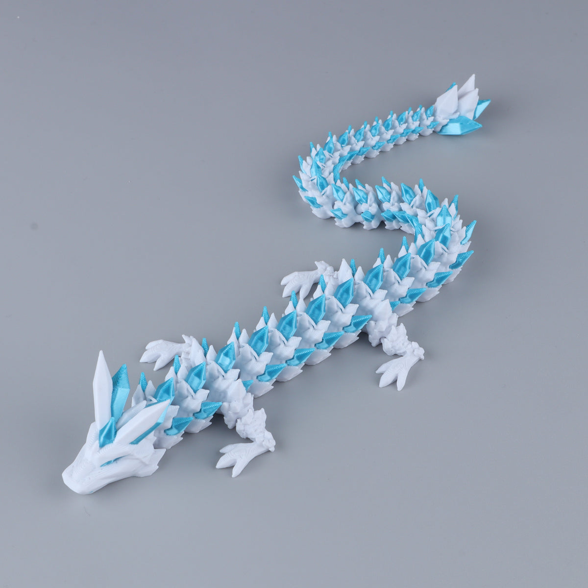 Crystal Dragon Articulated 3D Fidget Toy by Crafts 3D, image 26 of 26