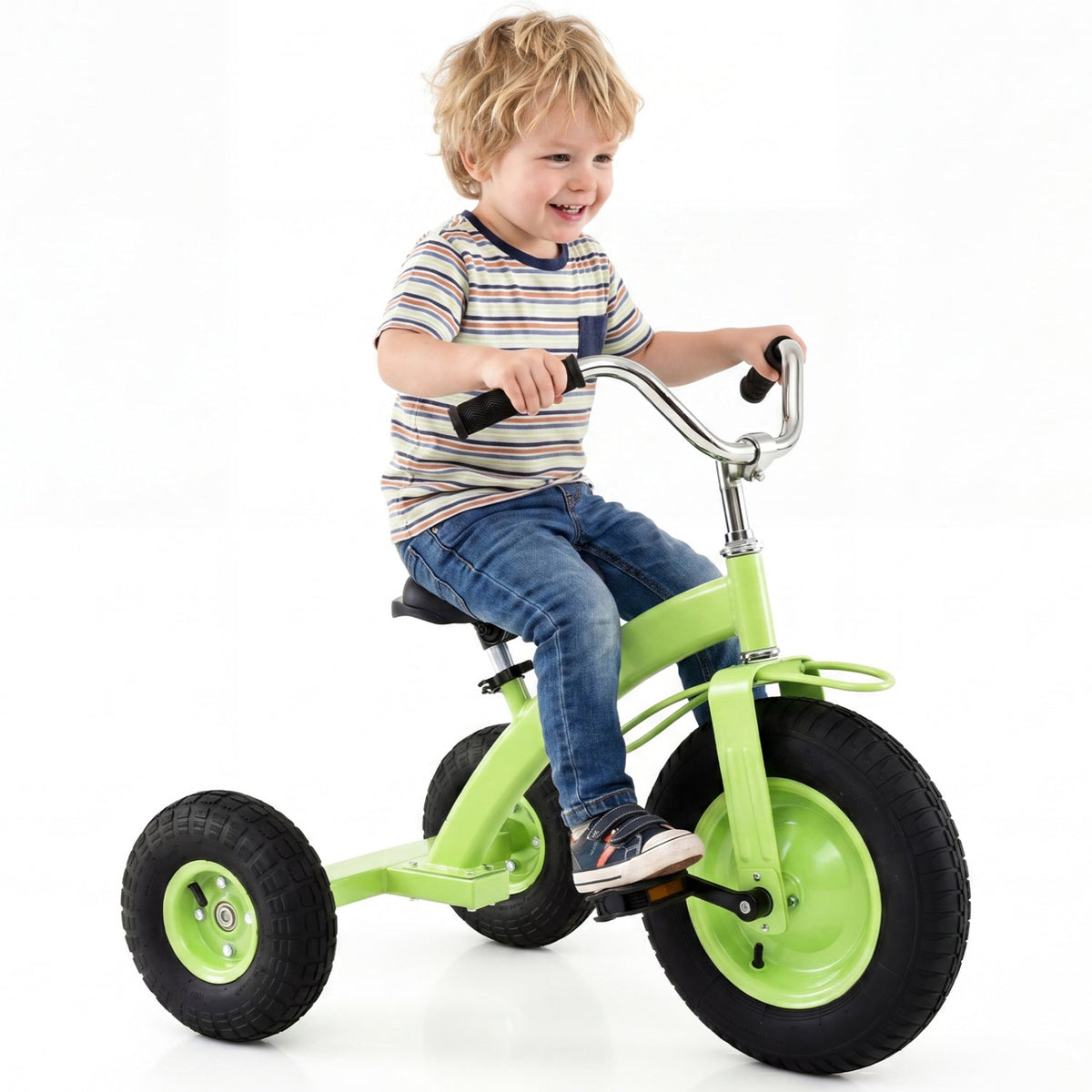 Little Explorer Steel Bike with Inflatable Tires