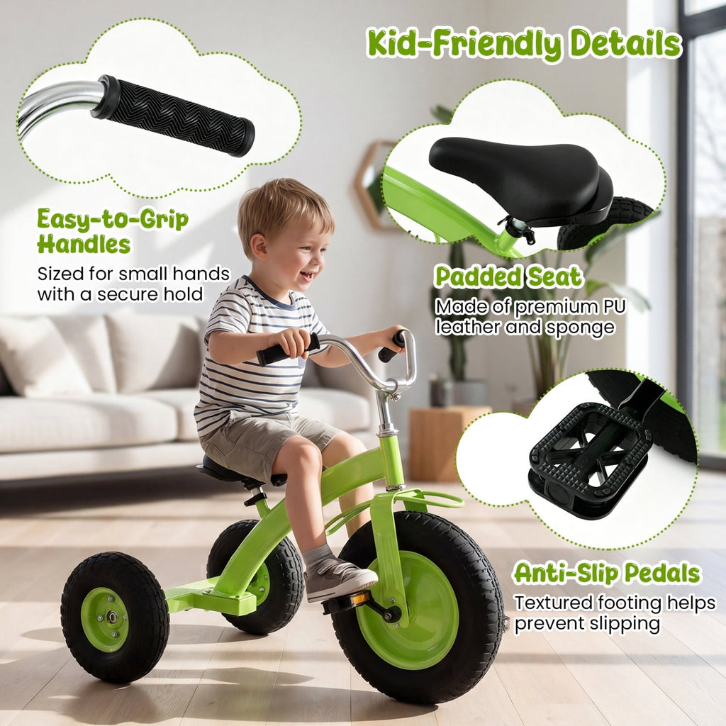 Little Explorer Steel Bike with Inflatable Tires