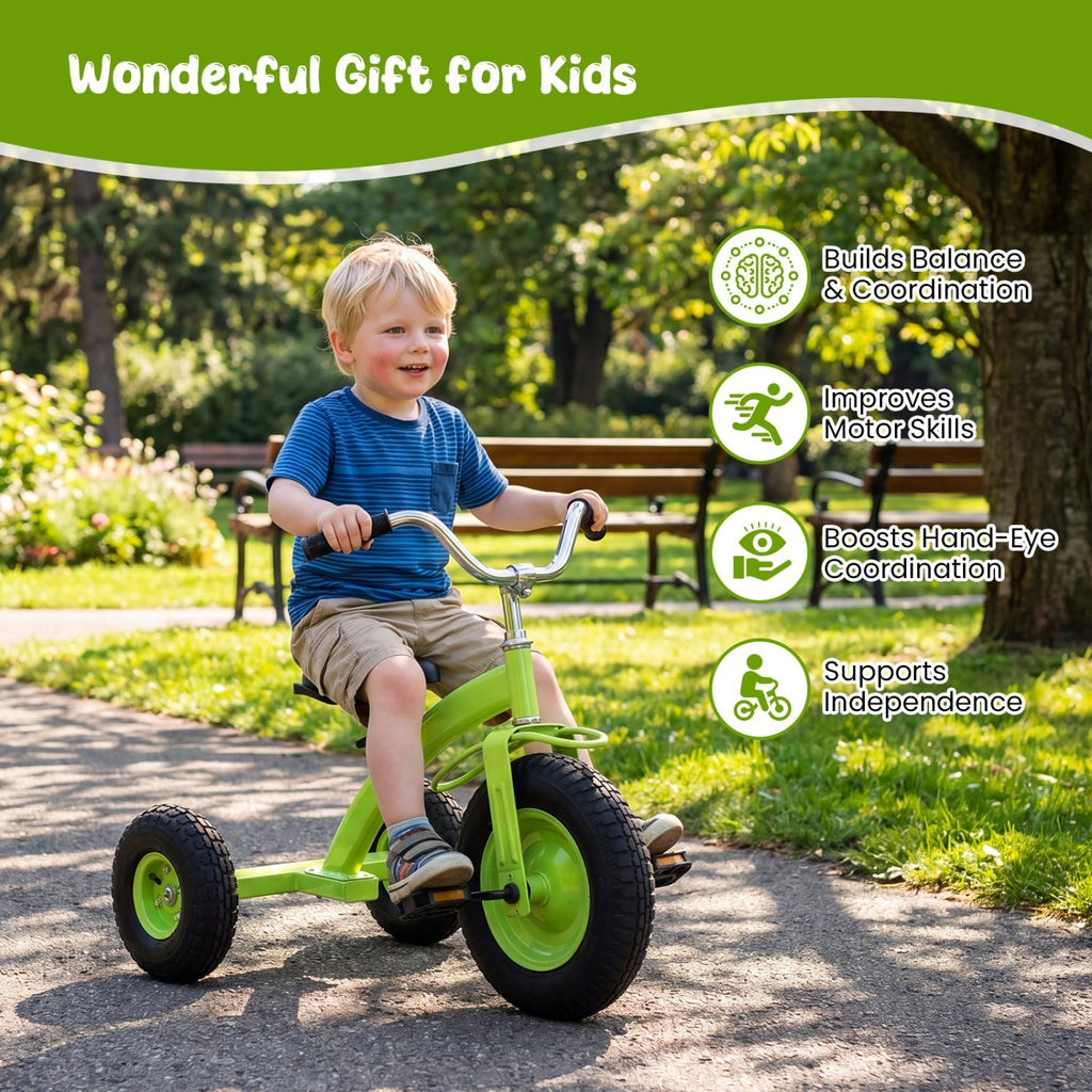 Little Explorer Steel Bike with Inflatable Tires