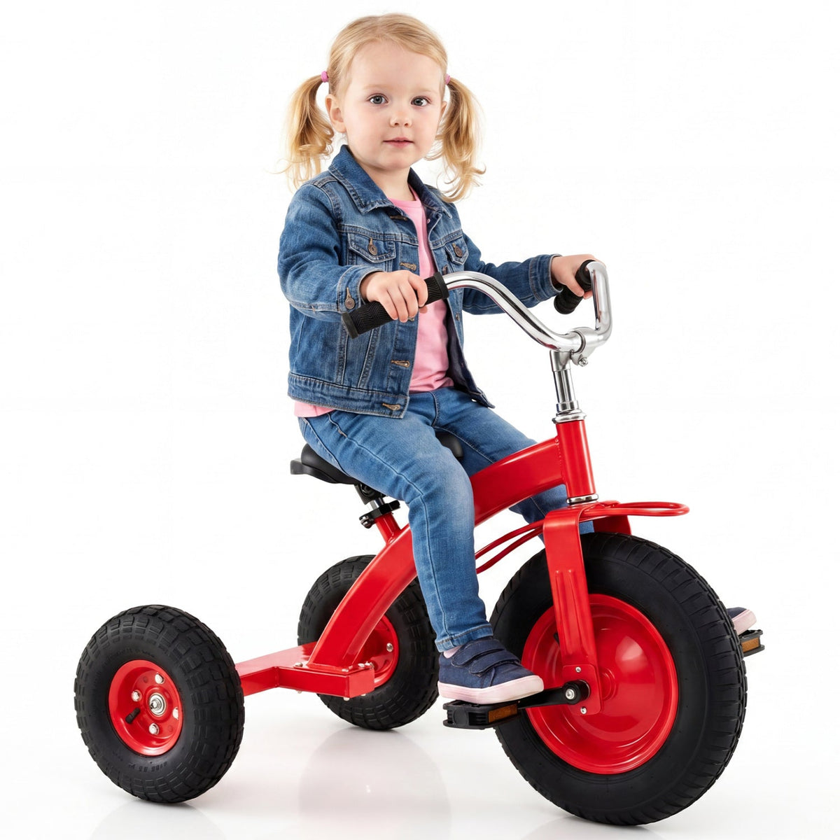 Little Explorer Steel Bike with Inflatable Tires