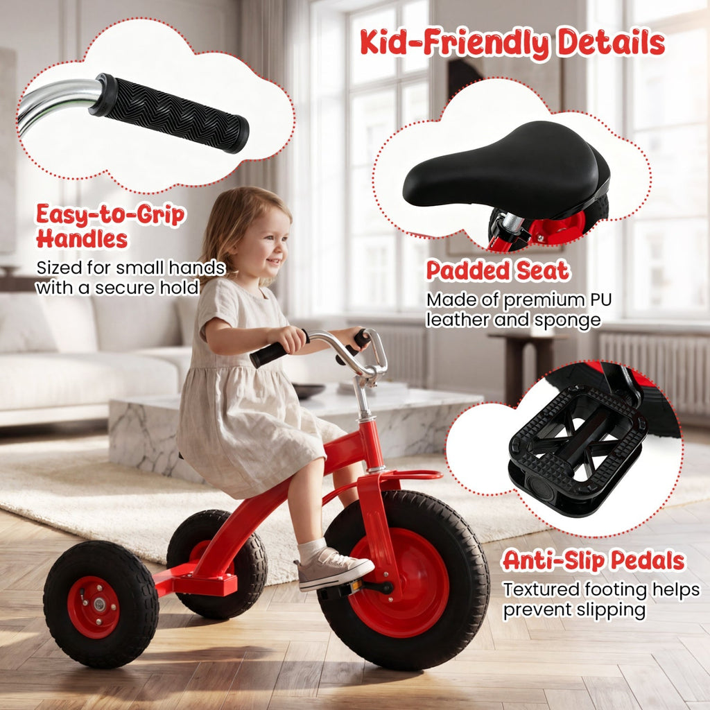 Little Explorer Steel Bike with Inflatable Tires