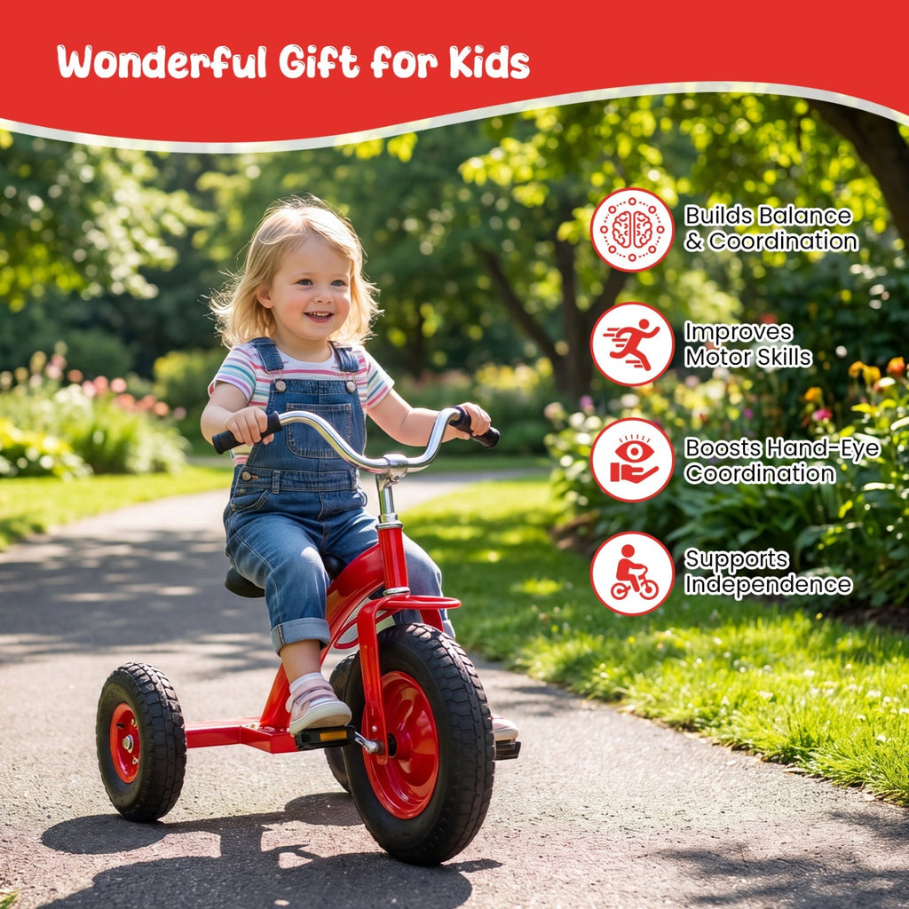 Little Explorer Steel Bike with Inflatable Tires