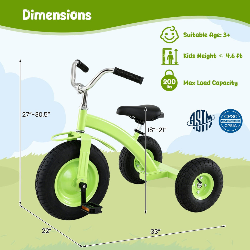 Little Explorer Steel Bike with Inflatable Tires