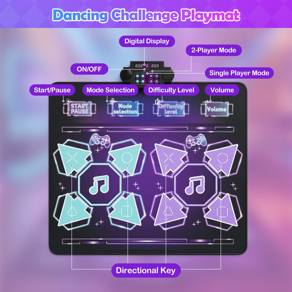 Twinkle Toes Light-Up Dance Mat