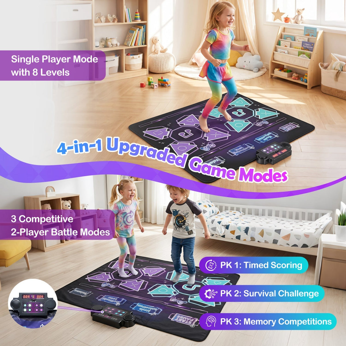 Twinkle Toes Light-Up Dance Mat