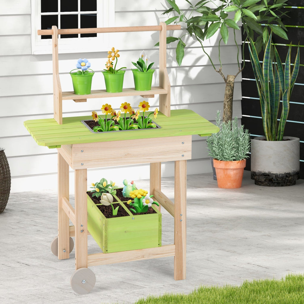 Garden Chef Mud Kitchen with Planting Trough