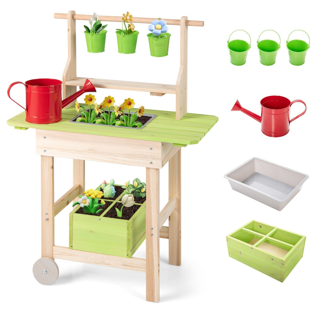 Garden Chef Mud Kitchen with Planting Trough