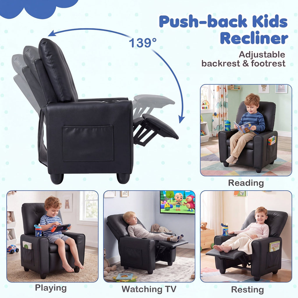Cozy Corner Kids Recliner