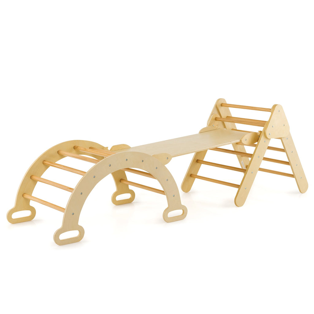 Little Explorer 5-in-1 Wooden Climbing Set