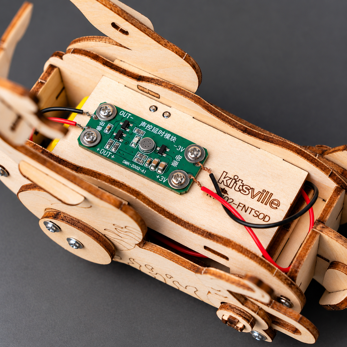 Sound-Activated T-Rex Robot Kit