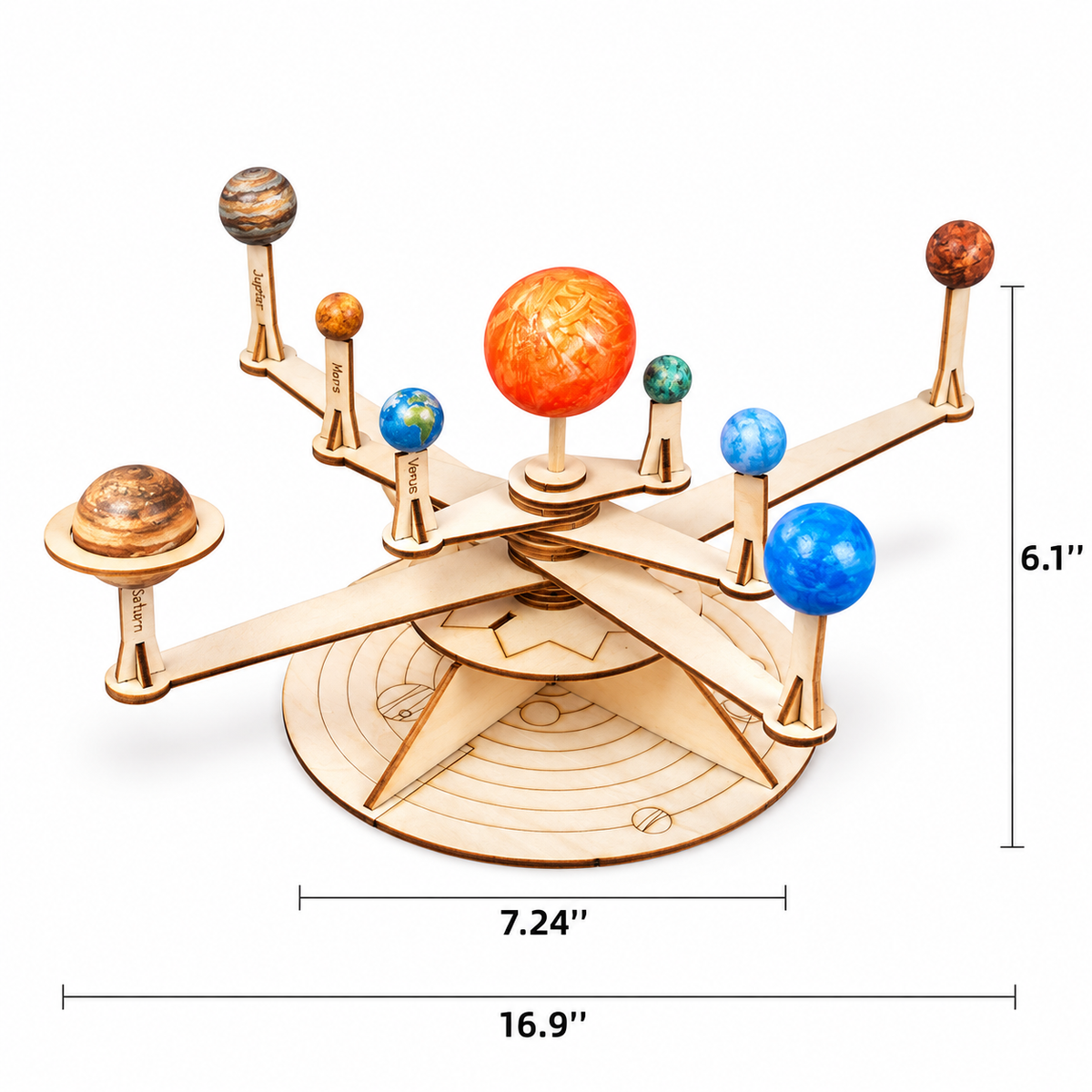 DIY Solar System Model Kit – Build, Paint & Explore