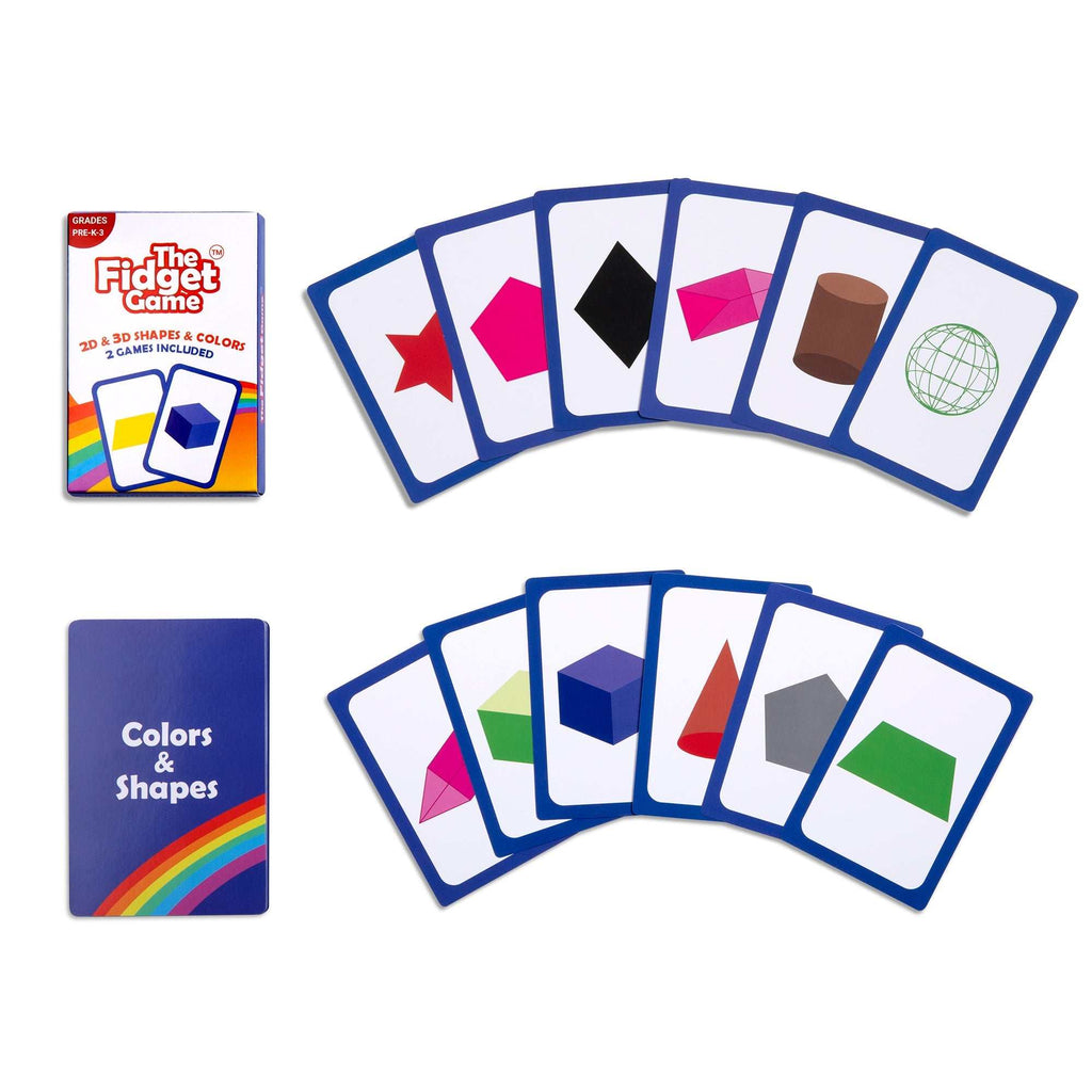 2D & 3D Shapes & Colors Card Pack - Maven Couture Inc