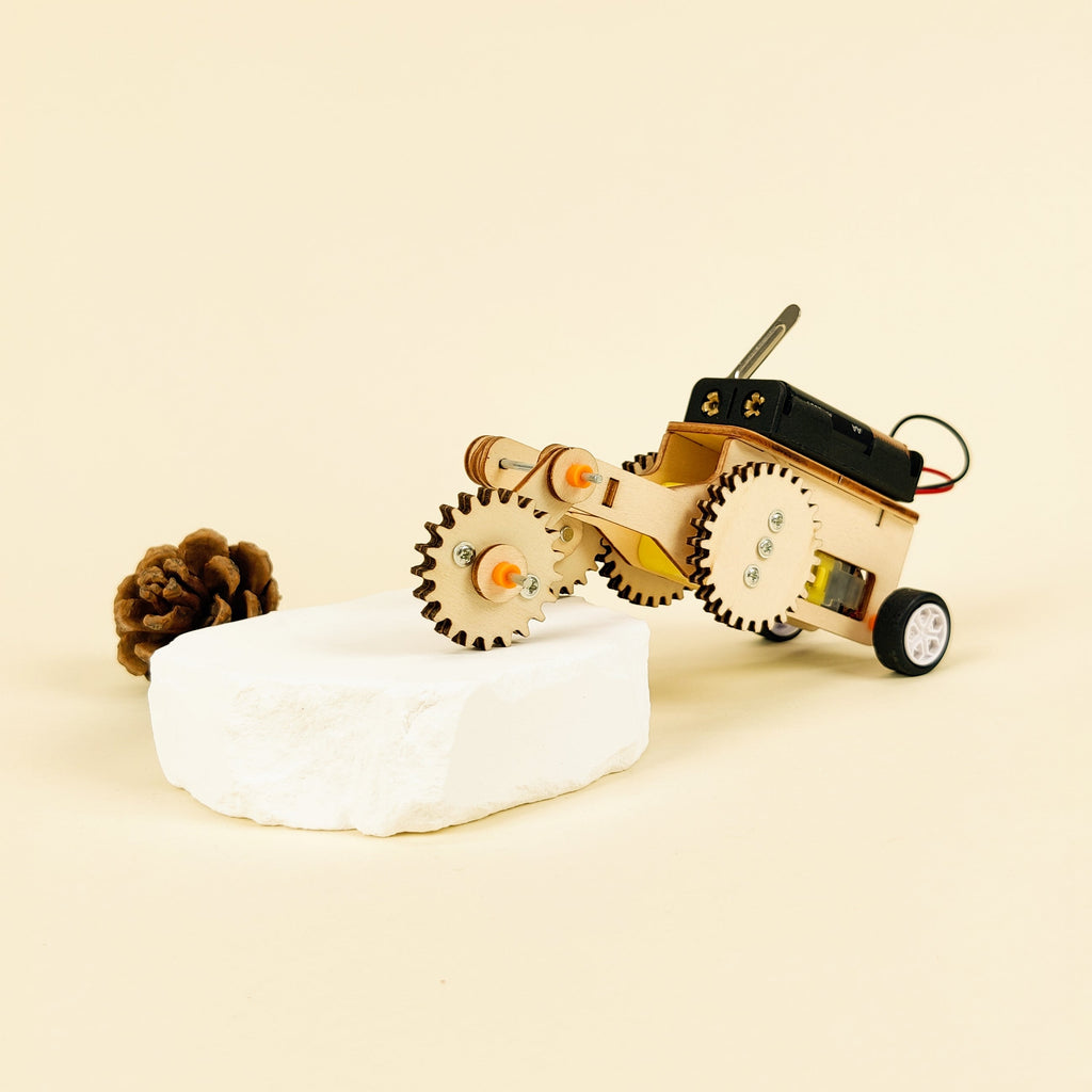 Gear Car Wooden STEM Kit by Kitsville, image 2 of 4