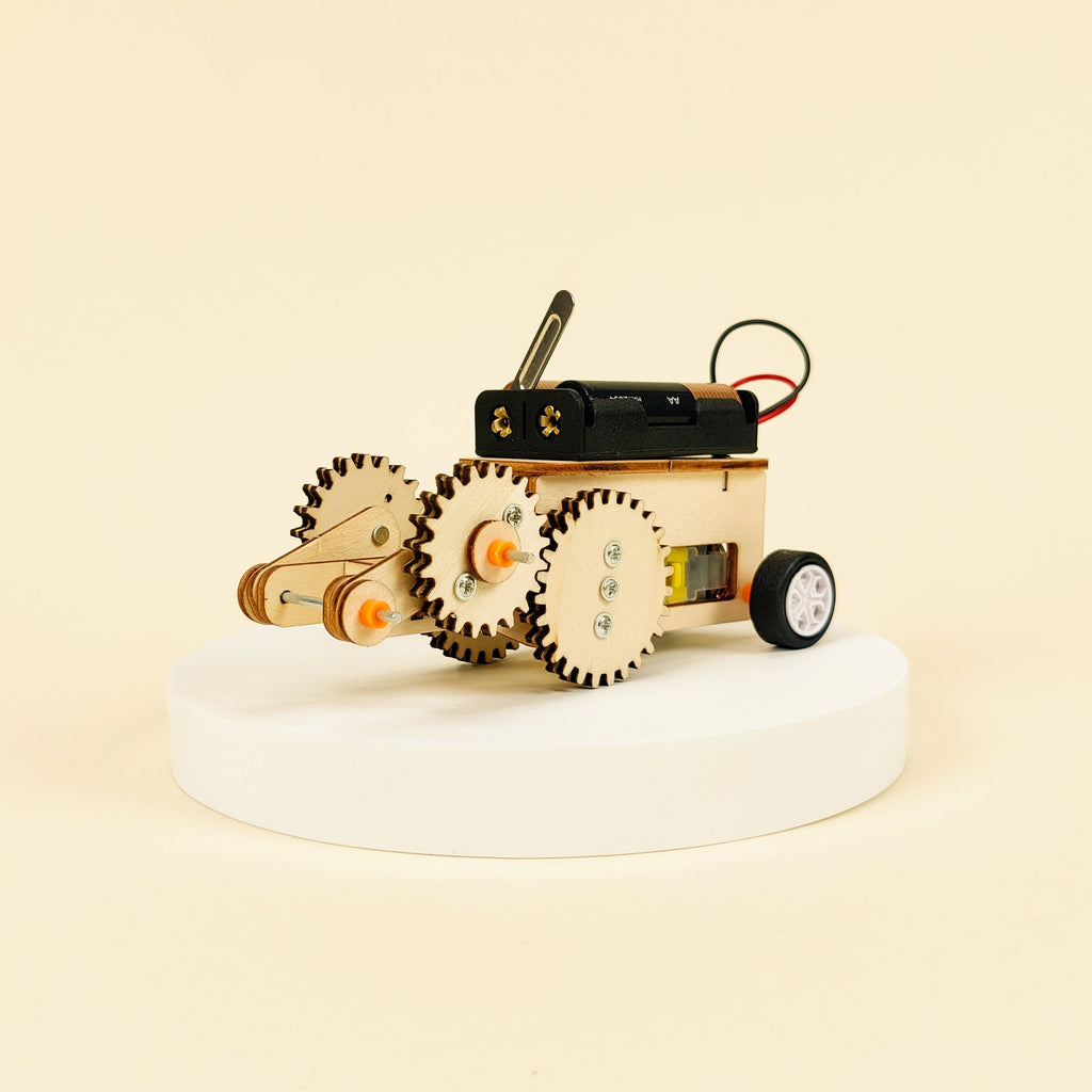 Gear Car Wooden STEM Kit by Kitsville, image 3 of 4