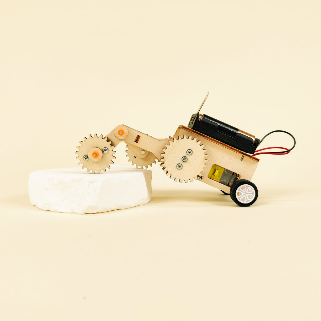 Gear Car Wooden STEM Kit by Kitsville, image 1 of 4