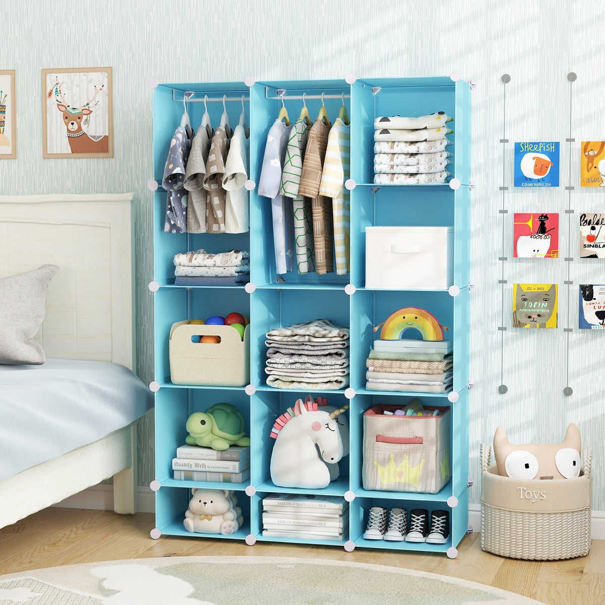 Dress-Up Dreams 13-Cube Kids Wardrobe